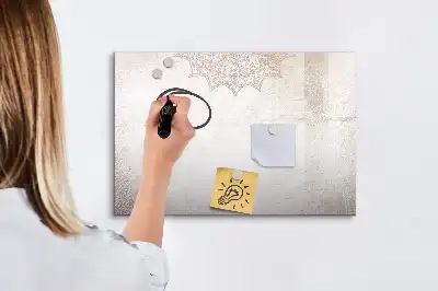 Tableau magnétique à dessiner motif décoratif
