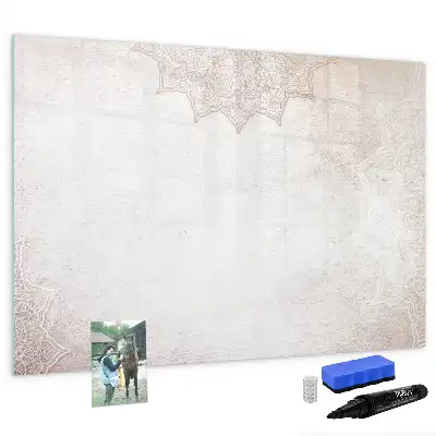 Tableau magnétique à dessiner motif décoratif