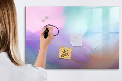 Tableau magnétique à dessiner avec plumes colorées