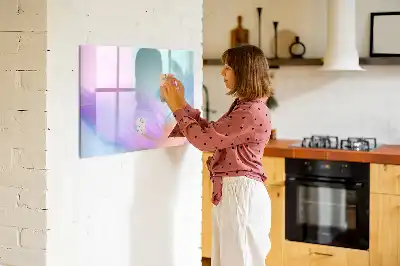 Tableau magnétique à dessiner avec plumes colorées