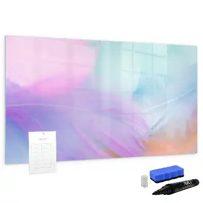 Tableau magnétique à dessiner avec plumes colorées