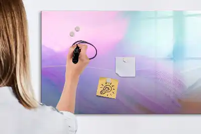 Tableau magnétique à dessiner avec plumes colorées