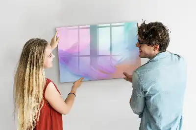 Tableau magnétique à dessiner avec plumes colorées