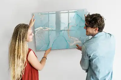 Tableau magnétique pour dessiner modèle en marbre décoratif