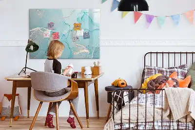 Tableau magnétique pour dessiner modèle en marbre décoratif