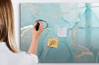 Tableau magnétique pour dessiner modèle en marbre décoratif