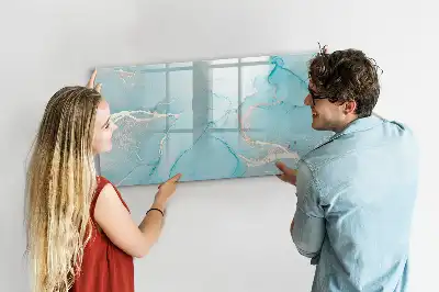 Tableau magnétique pour dessiner modèle en marbre décoratif