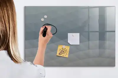 Tableau magnétique à dessiner modèle Vagues