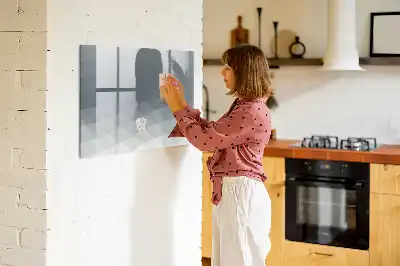 Tableau magnétique à dessiner modèle Vagues