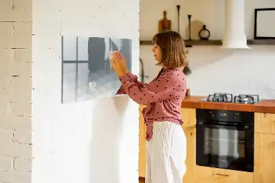 Tableau magnétique à dessiner modèle Vagues