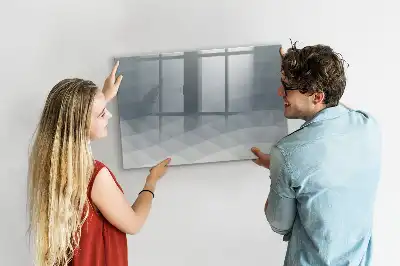 Tableau magnétique à dessiner modèle Vagues