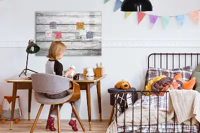 Tableau magnétique pour dessiner avec planches peintes