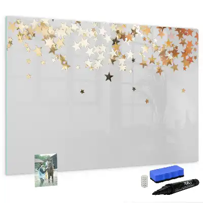 Tableau magnétique à dessiner modèle étoiles