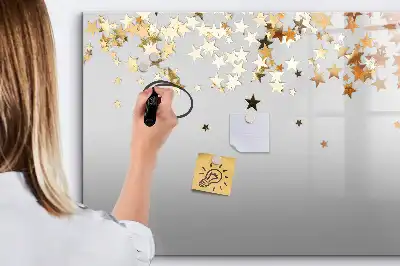 Tableau magnétique à dessiner modèle étoiles