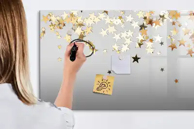 Tableau magnétique à dessiner modèle étoiles