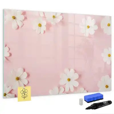 Tableau magnétique pour dessiner modèle Marguerites