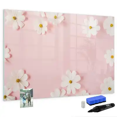 Tableau magnétique pour dessiner modèle Marguerites