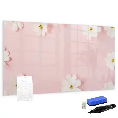 Tableau magnétique pour dessiner modèle Marguerites