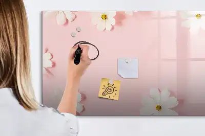 Tableau magnétique pour dessiner modèle Marguerites
