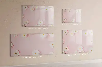 Tableau magnétique pour dessiner modèle Marguerites