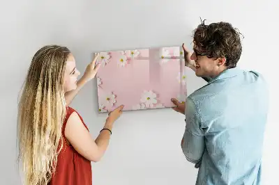 Tableau magnétique pour dessiner modèle Marguerites