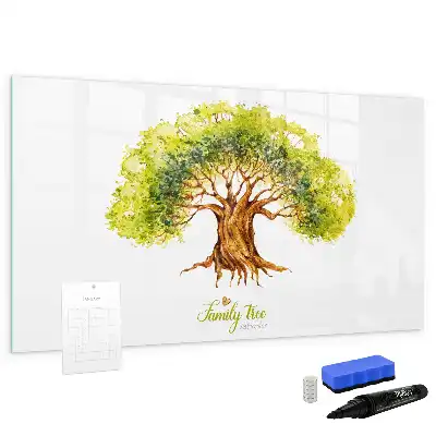 Tableau magnétique pour dessiner arbre généalogique