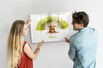 Tableau magnétique pour dessiner arbre généalogique