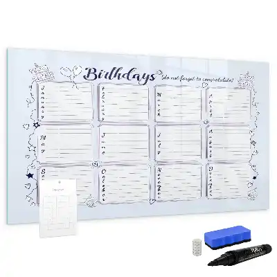 Tableau magnétique pour dessiner modèle note d'anniversaire