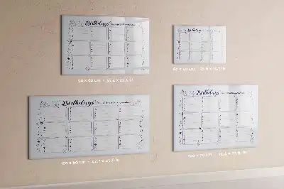 Tableau magnétique pour dessiner modèle note d'anniversaire