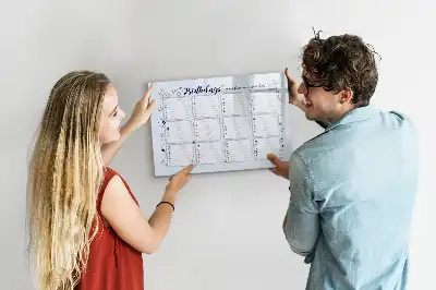 Tableau magnétique pour dessiner modèle note d'anniversaire