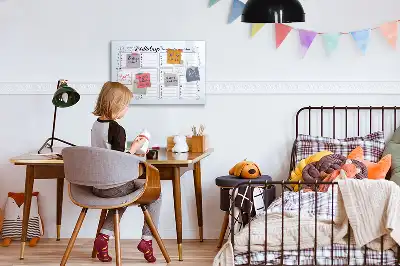 Tableau magnétique pour dessiner modèle note d'anniversaire