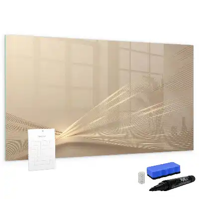 Tableau magnétique à dessiner modèle lumière abstraite