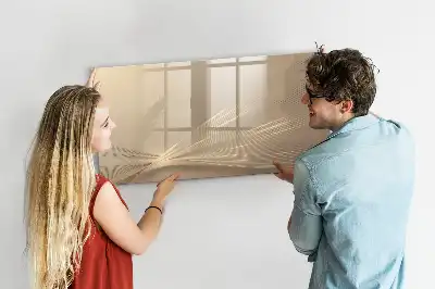 Tableau magnétique à dessiner modèle lumière abstraite