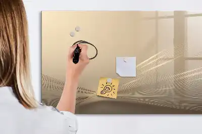 Tableau magnétique à dessiner modèle lumière abstraite