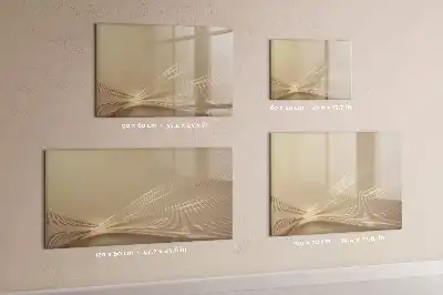 Tableau magnétique à dessiner modèle lumière abstraite