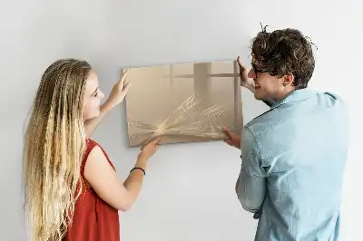 Tableau magnétique à dessiner modèle lumière abstraite