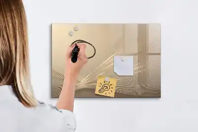 Tableau magnétique à dessiner modèle lumière abstraite