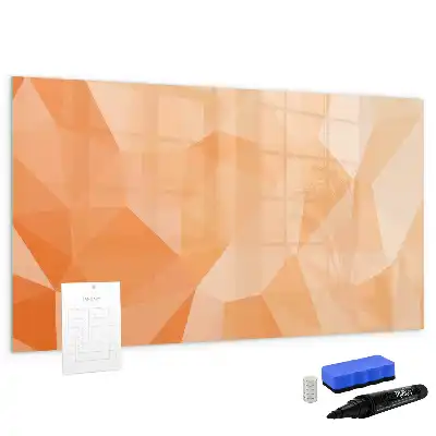 Tableau magnétique pour dessiner modèle abstraction de triangle