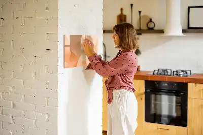 Tableau magnétique pour dessiner modèle abstraction de triangle