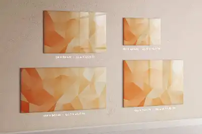 Tableau magnétique pour dessiner modèle abstraction de triangle