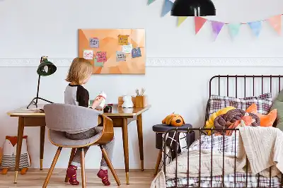 Tableau magnétique pour dessiner modèle abstraction de triangle