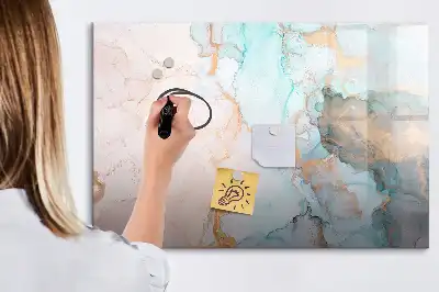 Tableau magnétique à dessiner motif image abstraite