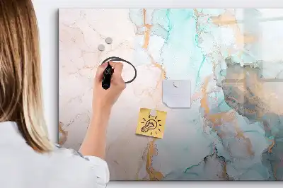 Tableau magnétique à dessiner motif image abstraite