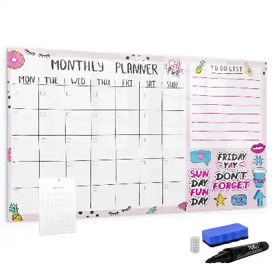 Tableau magnétique pour dessiner planificateur mensuel