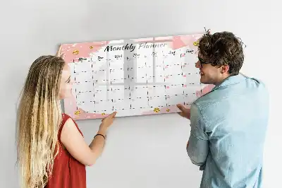 Tableau magnétique pour dessiner planificateur mensuel