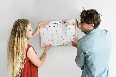 Tableau magnétique pour dessiner planificateur mensuel