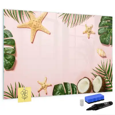 Tableau magnétique de dessin modèle atmosphère estivale