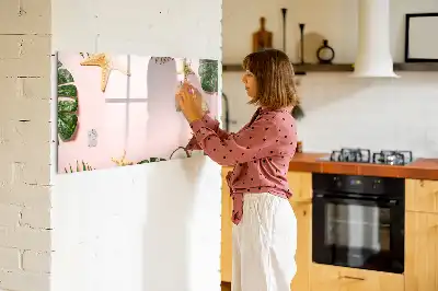 Tableau magnétique de dessin modèle atmosphère estivale