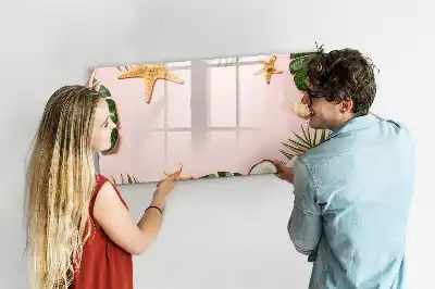 Tableau magnétique de dessin modèle atmosphère estivale