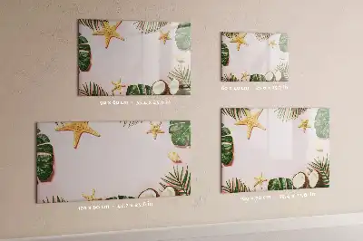 Tableau magnétique de dessin modèle atmosphère estivale